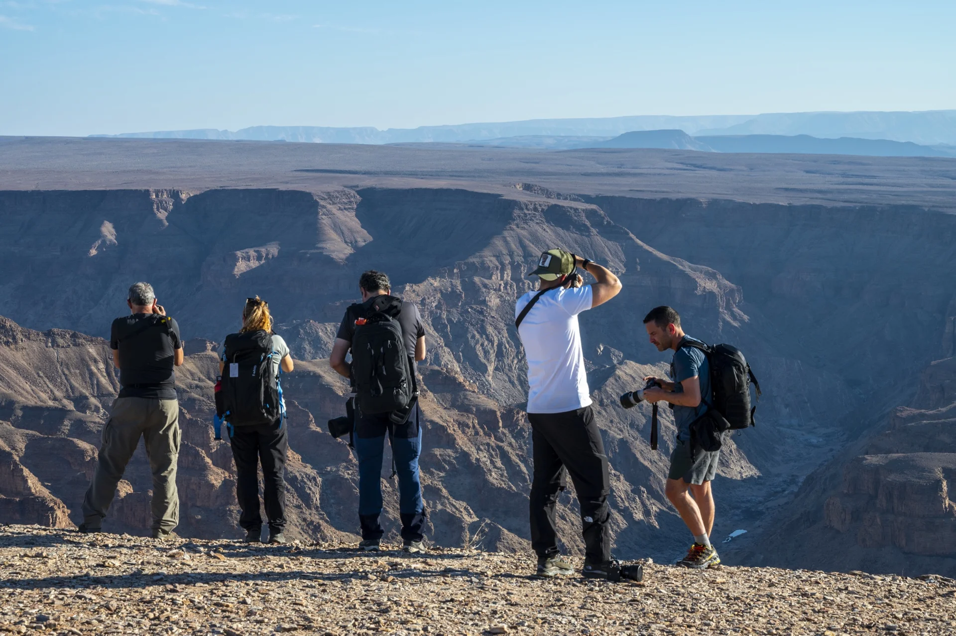 Backstage viaggio fotografico Fish River — corsi di fotografia sul campo con Elisabetta Rosso